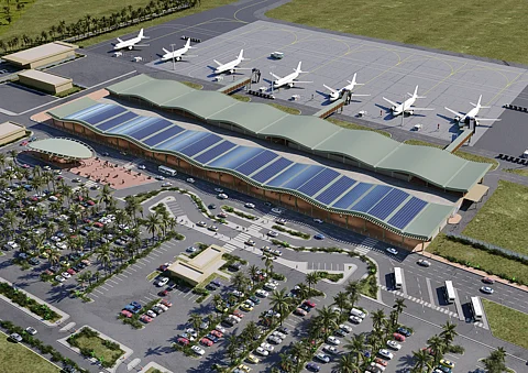 Aboitiz InfraCapital slates upgrade Above is an artist’s render of the Bohol-Panglao International Airport in Panglao, Bohol. Aboitiz InfraCapital Inc. (AIC), the infrastructure arm of the Aboitiz Group, is broadening its growing airports platform after it received the notice of award to upgrade, operate and maintain Bohol-Panglao International Airport in Panglao, Bohol, with upgrades seen to take effect beginning 2025. The NOA was received by AIC from the Department of Transportation and Civil Aviation Authority of the Philippines last 18 November 2024. The concession agreement’s official signing is expected to occur by end of this year.