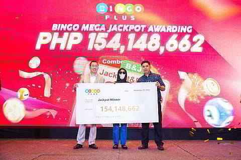 A 32-year-old mother from Bukidnon made history as the biggest BingoPlus jackpot winner, taking home ₱154,148,662.