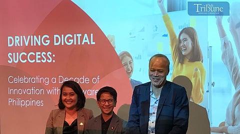 From left to right: Simone Pigason, Senior Vice President for Customer Success; Rosette Carrao, Partner and Managing Director; and Peter Oyserman, one of delaware’s three founding partners.