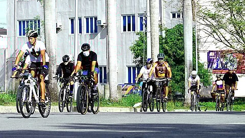 Pedaling towards a healthier future.