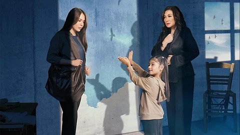 Julia Montes, Sharon Cuneta and Zia Grace in ‘Saving Grace.’