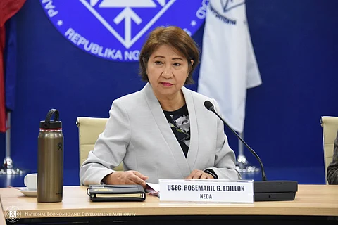 NEDA Undersecretary Rosemarie Edillon