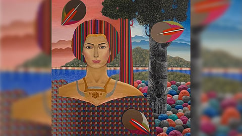 Painting by Prudencio Lamarroza.