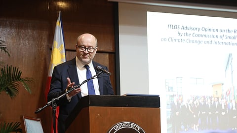 Tomas Heidar, president of the International Tribunal for the Law of the Sea, lectures on ‘The Role of ITLOS Jurisprudence in International Environmental Law.’