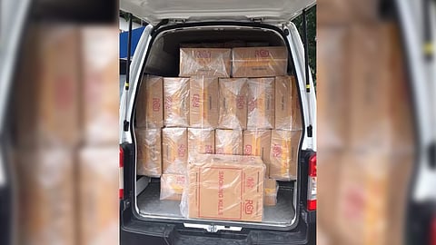 Counterfeit cigarettes seized
