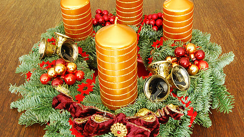 Advent wreath, First Advent Sunday