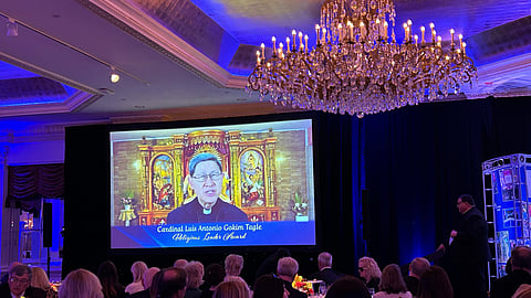 Cardinal Tagle receives recognition from NY-based media