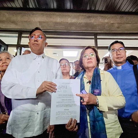 Photo courtesy of former Senator Leila de Lima on Facebook