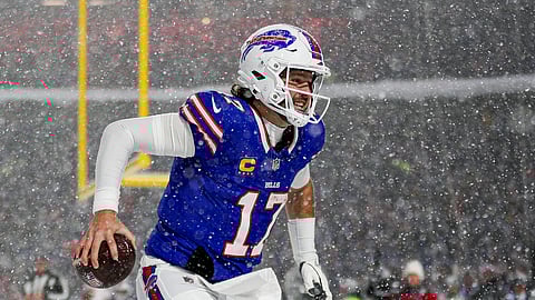 JOSH Allen spearheads an offensive avalanche to lead the Buffalo Bills to a 35-10 win over the San Francisco 49ers in the National Football League on Sunday.