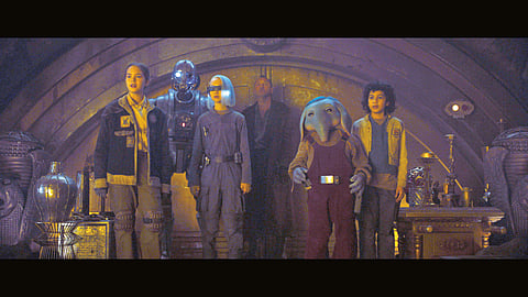 Jude Law, Nick Frost, Ravi Cabot-Conyers, Ryan Kiera Armstrong and Robert Timothy Smith.