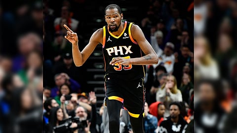 Kevin Durant and the Phoenix Suns will face the Brooklyn Nets in Macau, formally marking the return of the NBA to China since 2019.