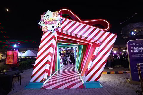 Now on its second year, ‘Holiday at Play’ showcases colorful installations, interactive activities, and dazzling light shows.