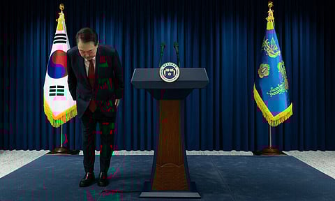 South Korea president apologizes but doesn’t resign