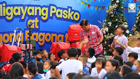 PBBM leads gift-giving for 30K children in DSWD care facilities