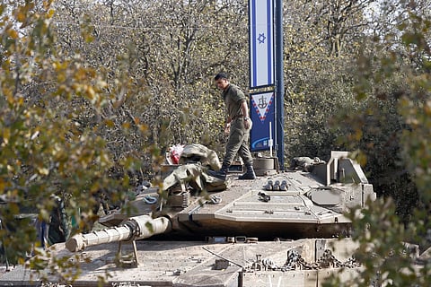 On alert With Syria in turmoil, Israeli forces in the Golan Heights around the demilitarized buffer zone in southwest Syria also prepare for any eventuality.