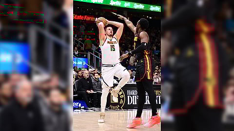 NIKOLA Jokic puts on a show to lead the Denver Nuggets to a 141-111 rout of the Atlanta Hawks in the NBA regular season.