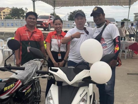 Habal-habal driver wins Chavit-donated motorbike