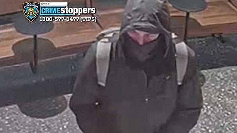 This handout image released by the New York Police Department (NYPD) via X (formerly Twitter) on 4 December 2024 shows the individual sought in connection to the shooting of UnitedHealthcare CEO Brian Thompson. A masked gunman shot dead top US health insurance executive Brian Thomspson outside a New York hotel on December 4 in an apparently targeted hit. Thompson was gunned down as he prepared to address investors with the gunman firing several times before using a rented bike to flee in the direction of Central Park, police said.