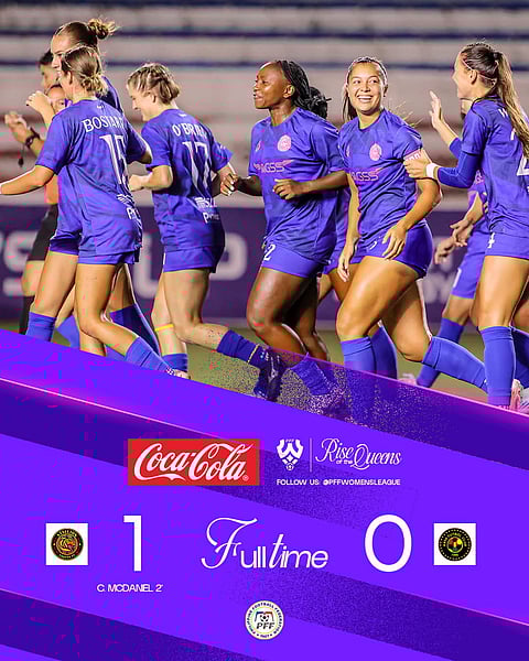 McDaniel goal gives Stallion first-ever PFF Women's Cup trophy