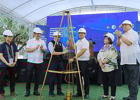 Ople honored in groundbreaking rites