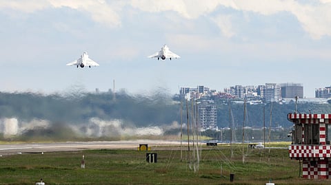 Taiwan fighter jets take off as the island is on high alert for China war games