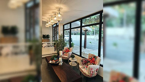 Interior of The Giving Cafe.