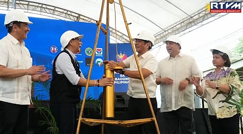 Marcos honors late DMW chief Ople at OFW hospital groundbreaking