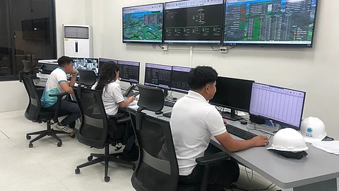 Inside the main control building of Prime Solar’s photovoltaic (PV) plant in Tanauan, Batangas, sequence switching is conducted as part of the energization process to ensure safe and efficient operations. Prime Solar’s Tanauan and Maragondon plants collectively supply up to 128 megawatts of clean, renewable energy.