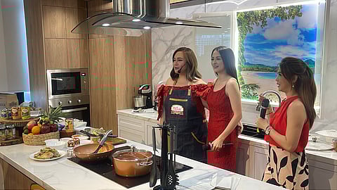 Chef Hazel and Marian Rivera.
