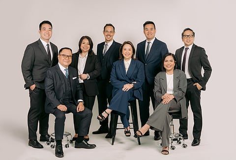 Alice Liu with GOLDEN ABC’s leadership team.