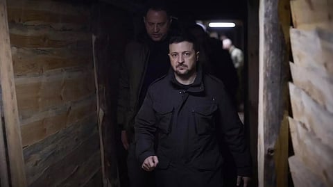 Ukrainian President Volodymyr Zelensky condemned the latest Russian strikes