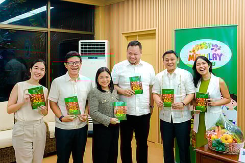 DepEd Secretary Sonny Angara and DepEd Undersecretary Trygve Olaivar with Unilever Philippines representatives for the MOA signing covering the distribution of Knorr’s nutrition education video materials and recipe books to public schools.