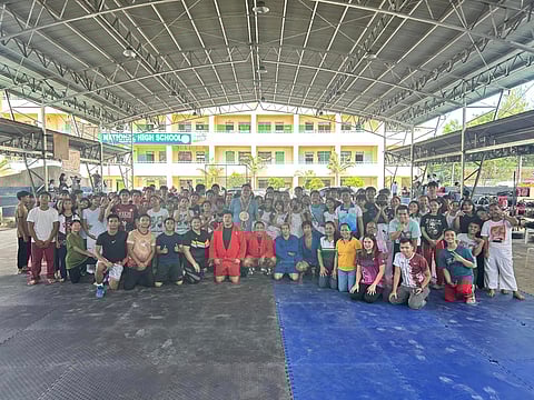 Sambo wraps up five-day clinic