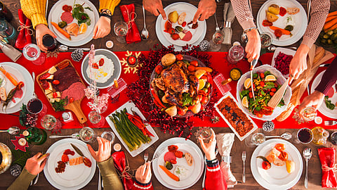 Noche Buena table.