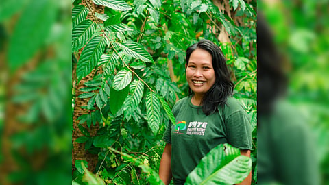 Thessa Ramos helps schools establish arboreta — gardens that house a variety of trees, shrubs and plants.