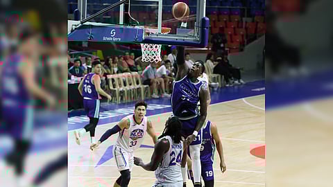 CHEICK Diallo muscles his way to a 37-point, 18-rebound performance to power Converge to a 102-91 win over NLEX in the PBA Commissioner’s Cup last night at the Ninoy Aquino Stadium.