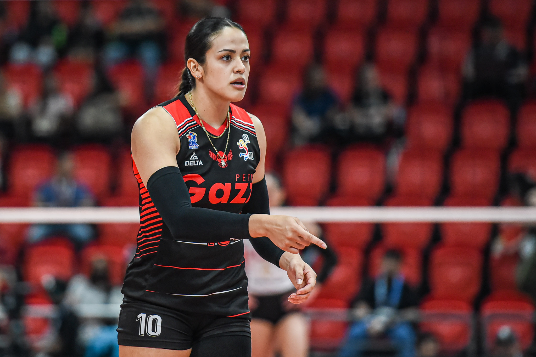 Brooke Van Sickle of the Petro Gazz Angels