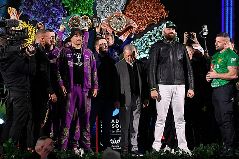 OLEKSANDR Usyk is determined to pull off a repeat when he faces Tyson Fury in a world heavyweight title match on Saturday night.
