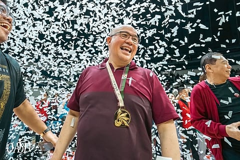 Goldwin Monteverde deflects full credit behind UP’s success in Season 87 of the UAAP.