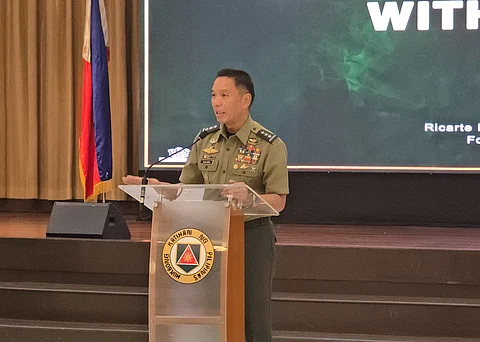 Philippine Army Chief LtGen. Roy Galido (Photo by Lade Kabagani)