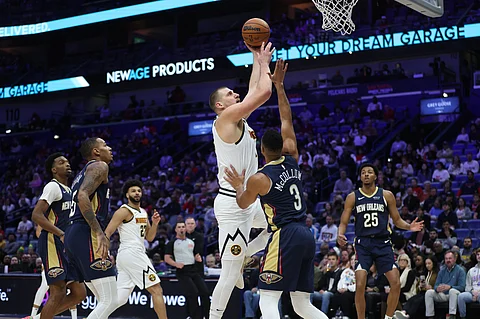 NIKOLA Jokic displays his MVP form to power the Denver Nuggets to a 132-129 overtime win over the New Orleans Pelicans in the NBA regular season.