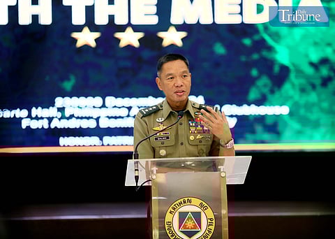 (FILE PHOTO) Philippine Army chief Lt. Gen. Roy Galido