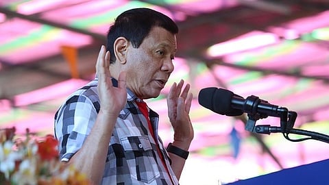 (File Photo) Former President Rodrigo Roa Duterte