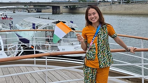 Maxine Esteban will end the year with a grateful heart after doing her best in the Paris Olympics.