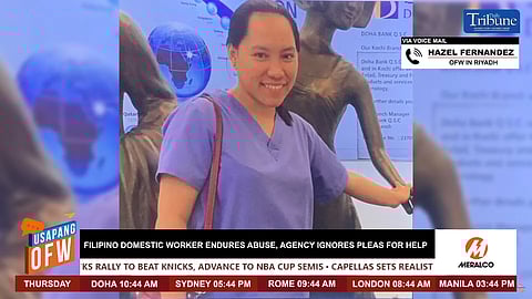 Riyadh OFW now under agency’s care