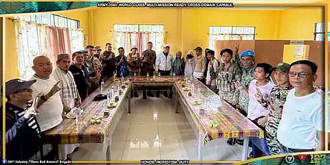 Basilan ASG members wave white flag