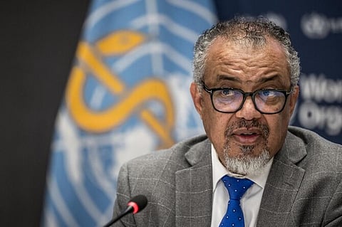 The head of the WHO Tedros Adhanom Ghebreyesus said there was damage to infrastructure at Sanaa airport but he remained safe.