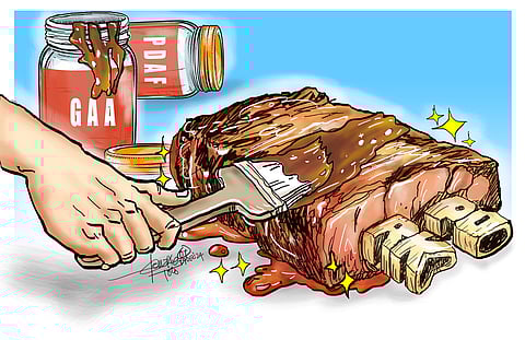 Glazed pork