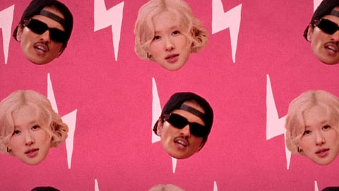 Bruno Mars and ROSÉ