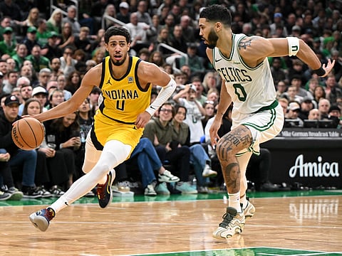 TYRESE Haliburton drops 31 points to power the Indiana Pacers to a 123-114 win over the Boston Celtics in the NBA regular season.